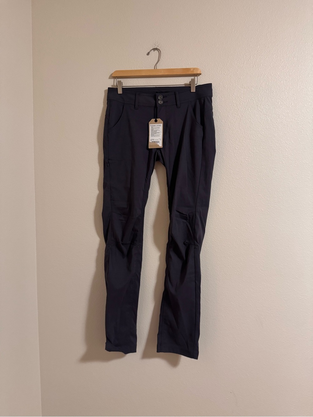 NWT Prana grey Cargo Pants with Slim Utility Styling